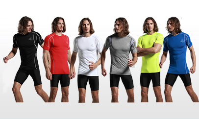 Lively compression shirts, Italy fabric