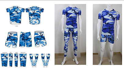 camo cycling wear, compression mix colors&sizes