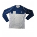Long sleeve round collar