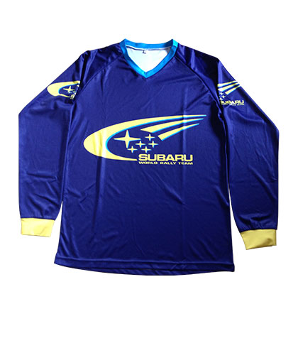 Long sleeve V-collar